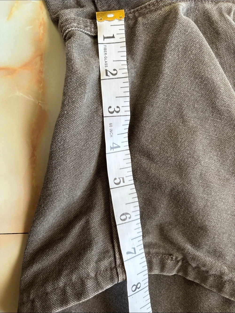 Vintage Y2K Carhartt B25 TMB Faded Brown Work Wear Men's Carpenter Shorts | 40